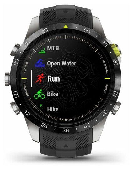 Смарт-часы Garmin Marq Athlete Gen 2 черный