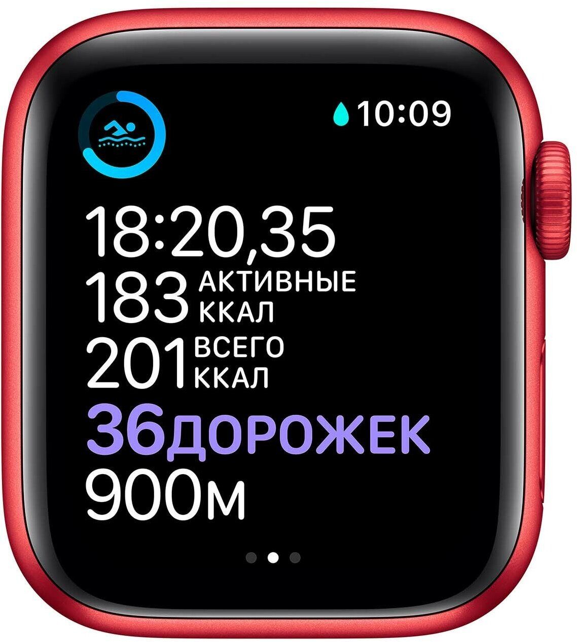 Смарт-часы Apple Watch Series 6 44mm (неродная коробка (заменен на новый))