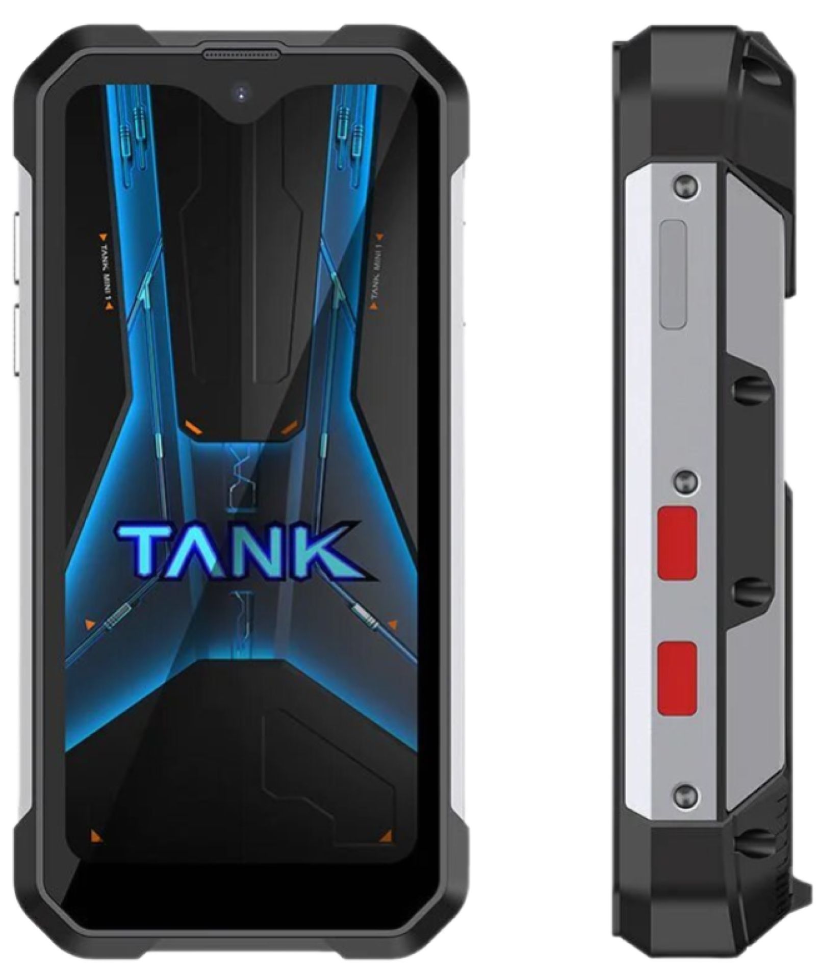 Смартфон Unihertz Tank Mini 12/256 Гб черный