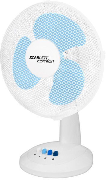 Вентилятор настольный Scarlett SC-DF111S07 (сломана часть ножки)