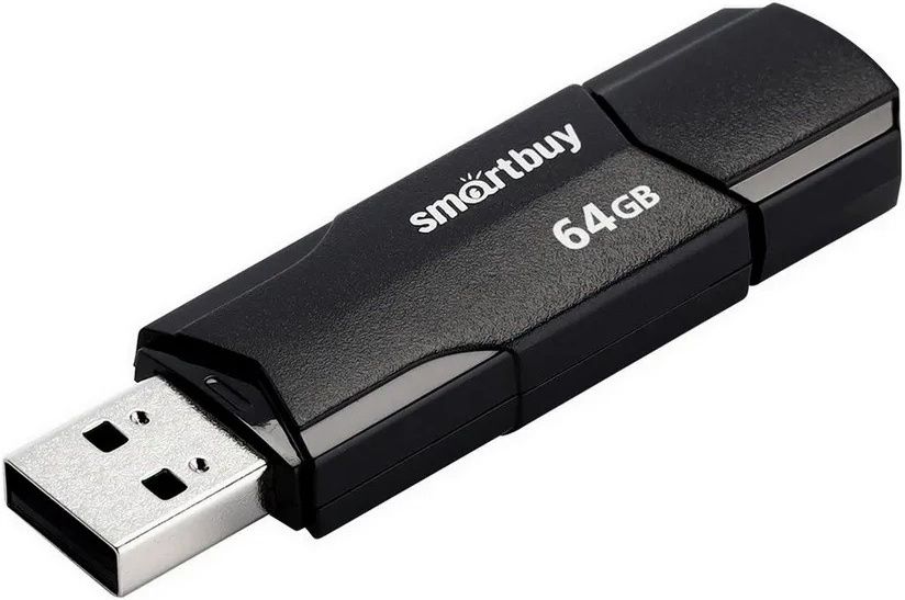 Флэш-накопитель SmartBuy Clue (SB64GBCLU-K3) 64 Гб