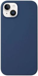 Чехол накладка Deppa Liquid Silicone Case Pro для Apple iPhone 15 Plus синий