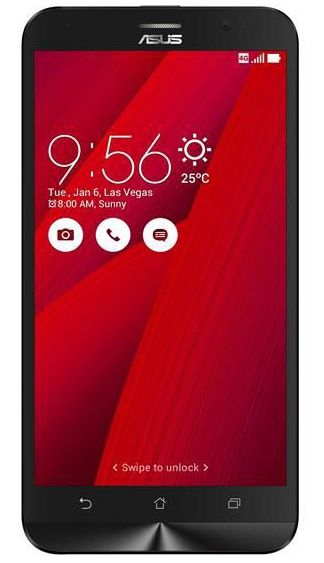 Смартфон Asus G550KL ZenFone DTV 16Gb красный моноблок 3G 4G 2Sim 5.5" 720x1280 And5.1 13Mpix 802.11
