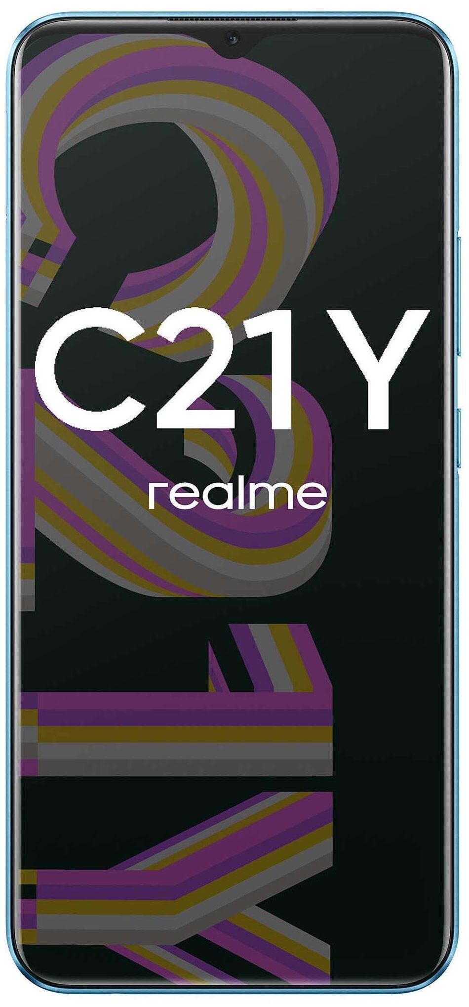 Смартфон Realme C21Y 32 Гб голубой