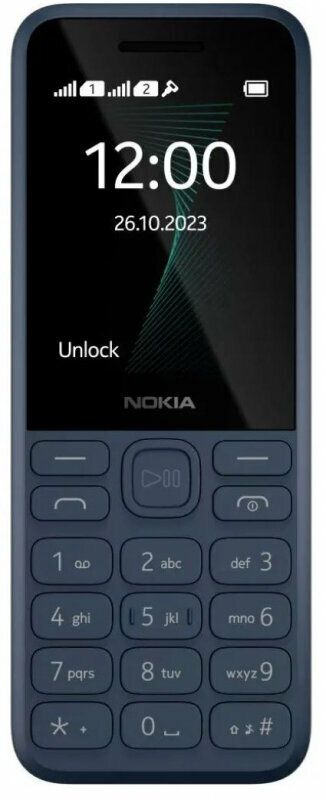 Сотовый телефон Nokia 130 (2023) синий