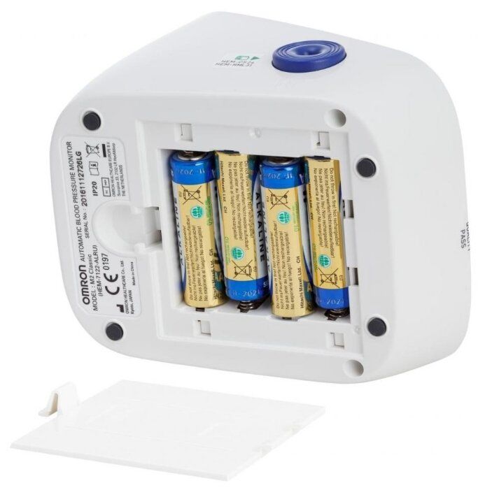 Тонометр OMRON M2 Classic (HEM-7122-ALRU) (универсальная манжета) + адаптер питания