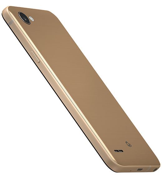 Смартфон LG M700AN Q6 32Gb золотистый моноблок 3G 4G 2Sim 5.5" 1080x2160 And7.0 13Mpix 802.11bgn BT