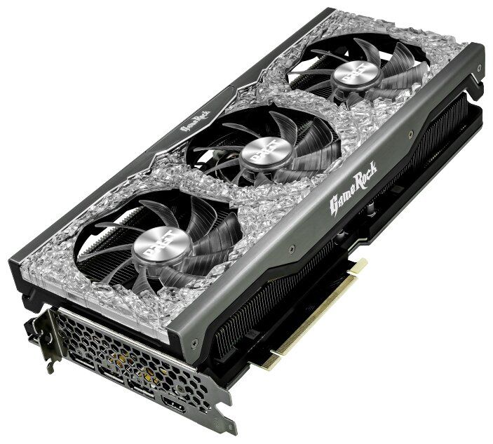 Видеокарта Palit GeForce RTX 3070 GameRock OC V1 8 Гб