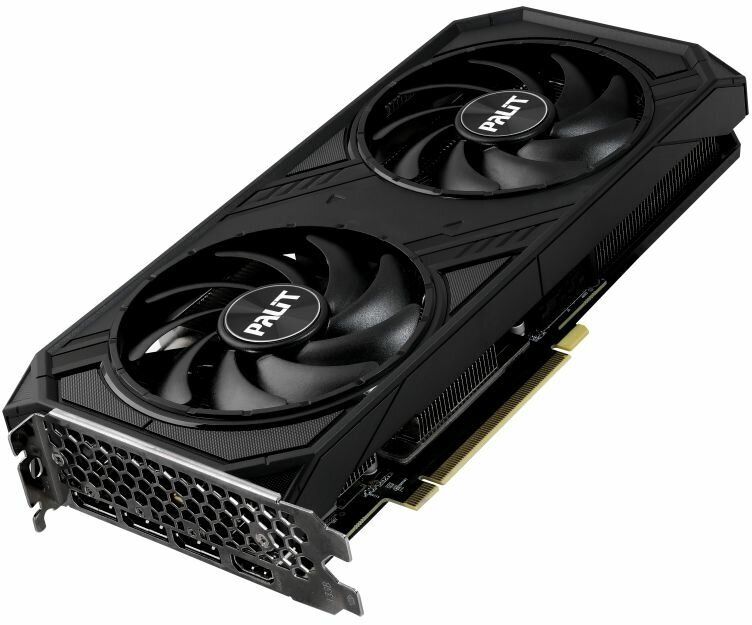 Видеокарта Palit GeForce RTX 4070 DUAL OC 12 Гб