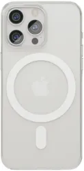 Чехол защитный "vlp" Diamond Case с MagSafe для iPhone 15 Pro, прозрачный