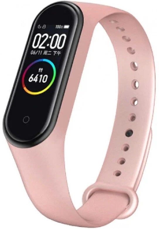 Ремешок для фитнес браслета для Xiaomi Mi Band 7 розовый
