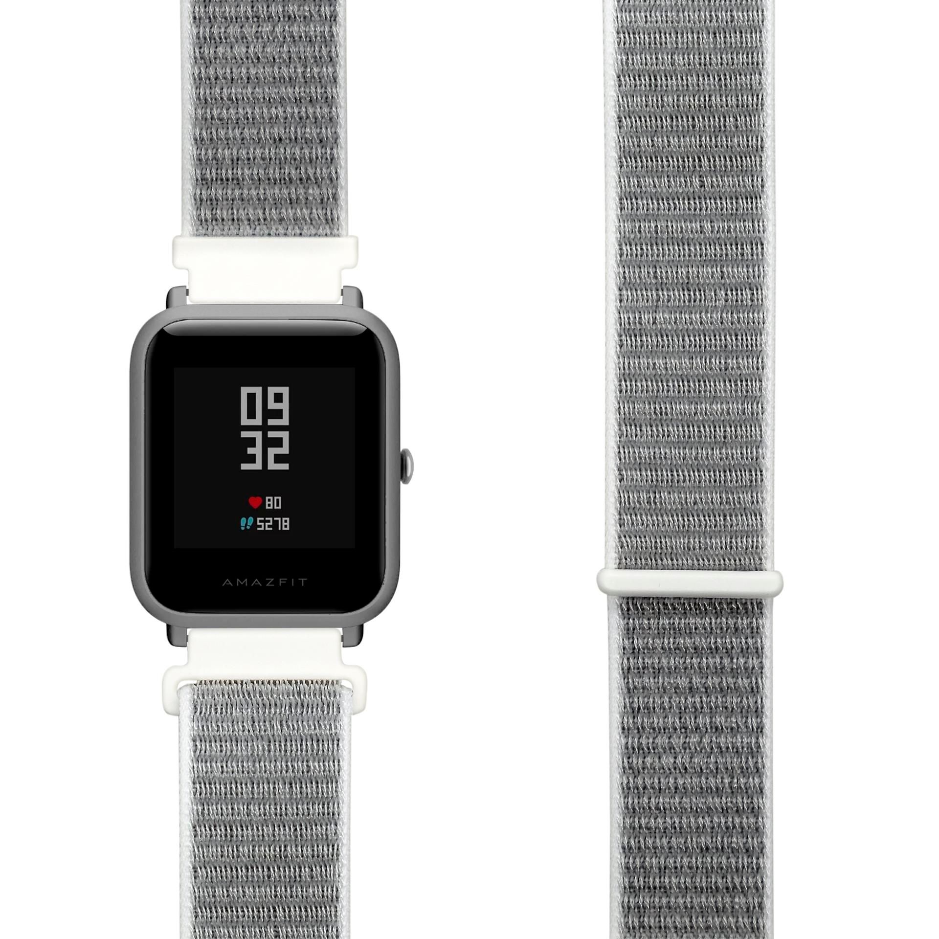 Универсальный ремешок из нейлона для часов 20 mm LYAMBDA VEGA DS-GN-03-20-SL Silver 