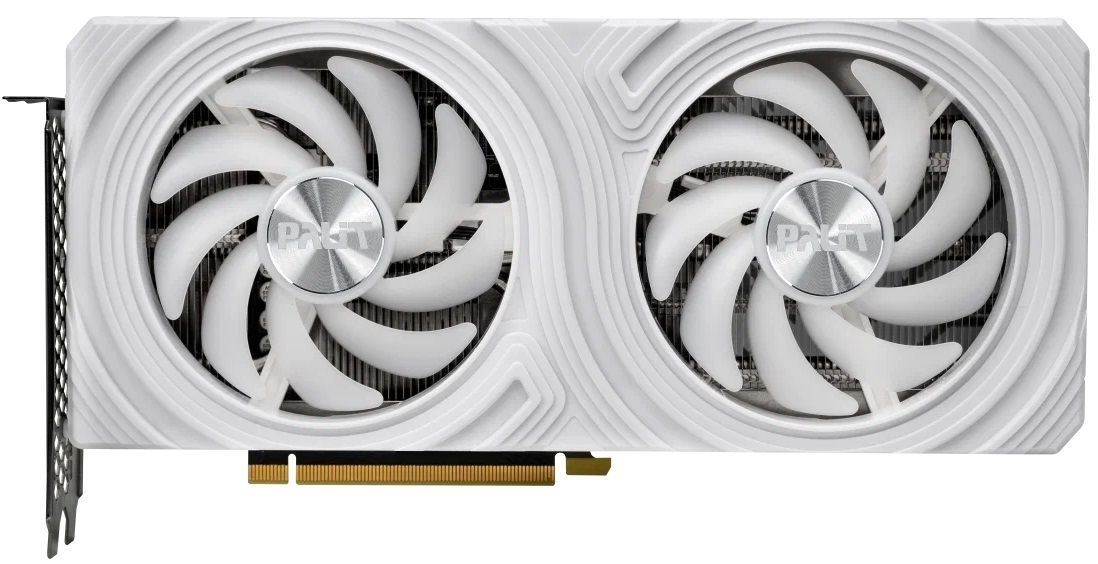 Видеокарта Palit GeForce RTX 4070 PA-RTX4070 White OC [NE64070S19K9-1048L] 12 Гб