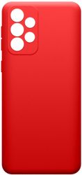 Чехол накладка Borasco Microfiber Case для Samsung Galaxy A33 красный