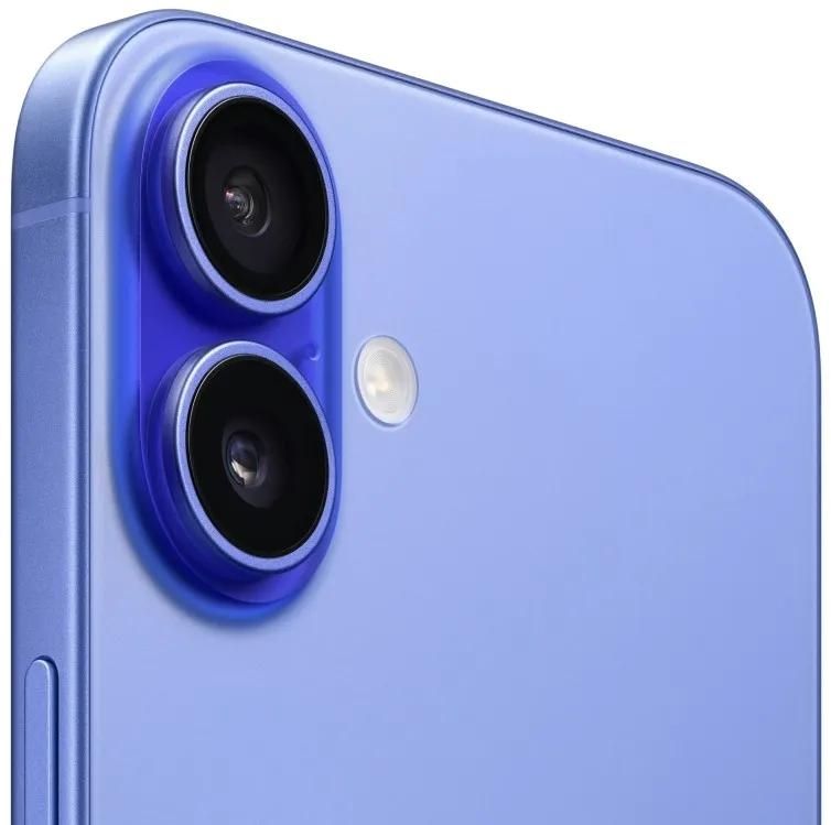 Смартфон Apple iPhone 16 128 Гб голубой (замена фронтальной камеры)