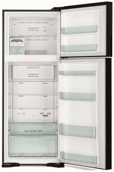 Холодильник HITACHI R-V 542 PU7 BBK черный 