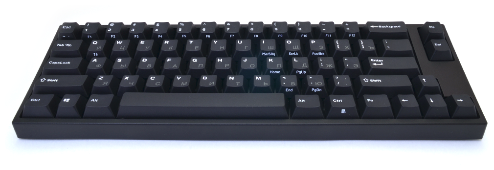 Клавиатура проводная Leopold FC660M PD RU V1.0 Cherry MX Red черный