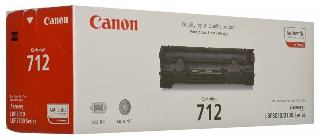 Тонер-картридж Canon 712