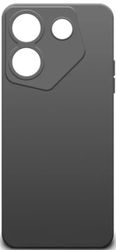 Чехол накладка Borasco Silicone Case для TECNO Camon 20 Pro черный