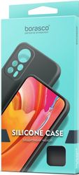 Чехол накладка Borasco Silicone Case для Samsung Galaxy A05s черный