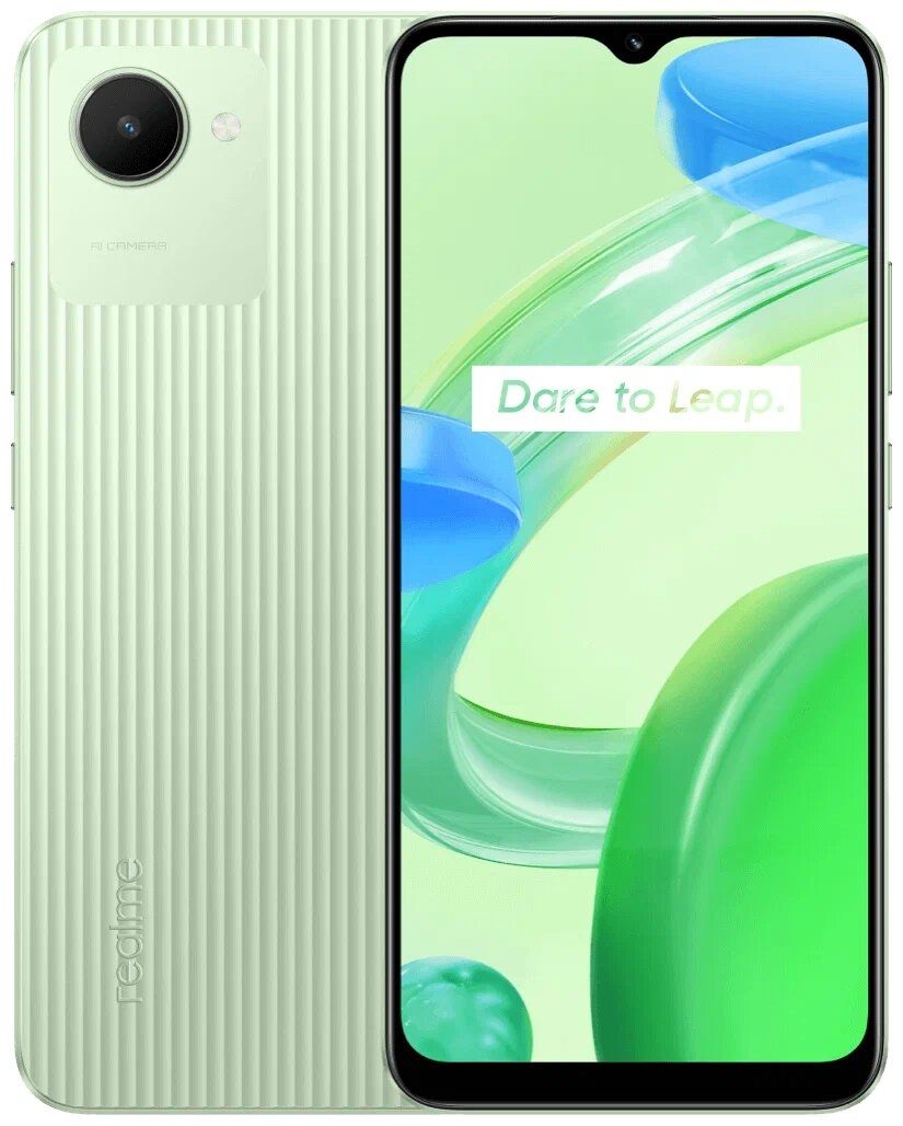 Смартфон Realme C30 64 Гб зеленый - купить в 05.RU, цены