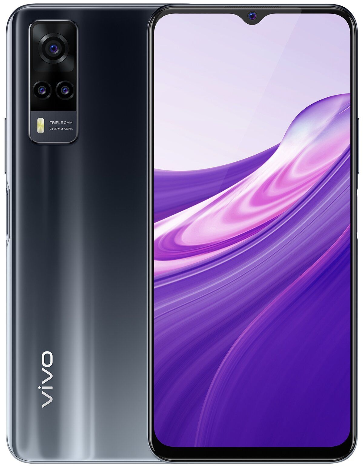 Смартфон Vivo Y31 64 Гб черный - купить в 05.RU, цены