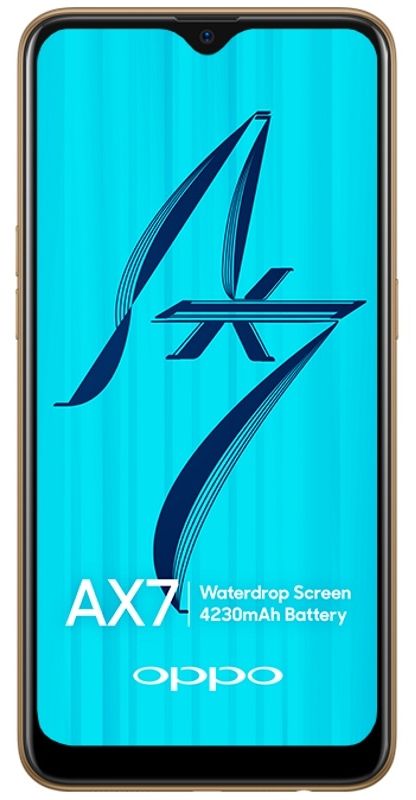 Смартфон OPPO Ax7 64 Гб золотой