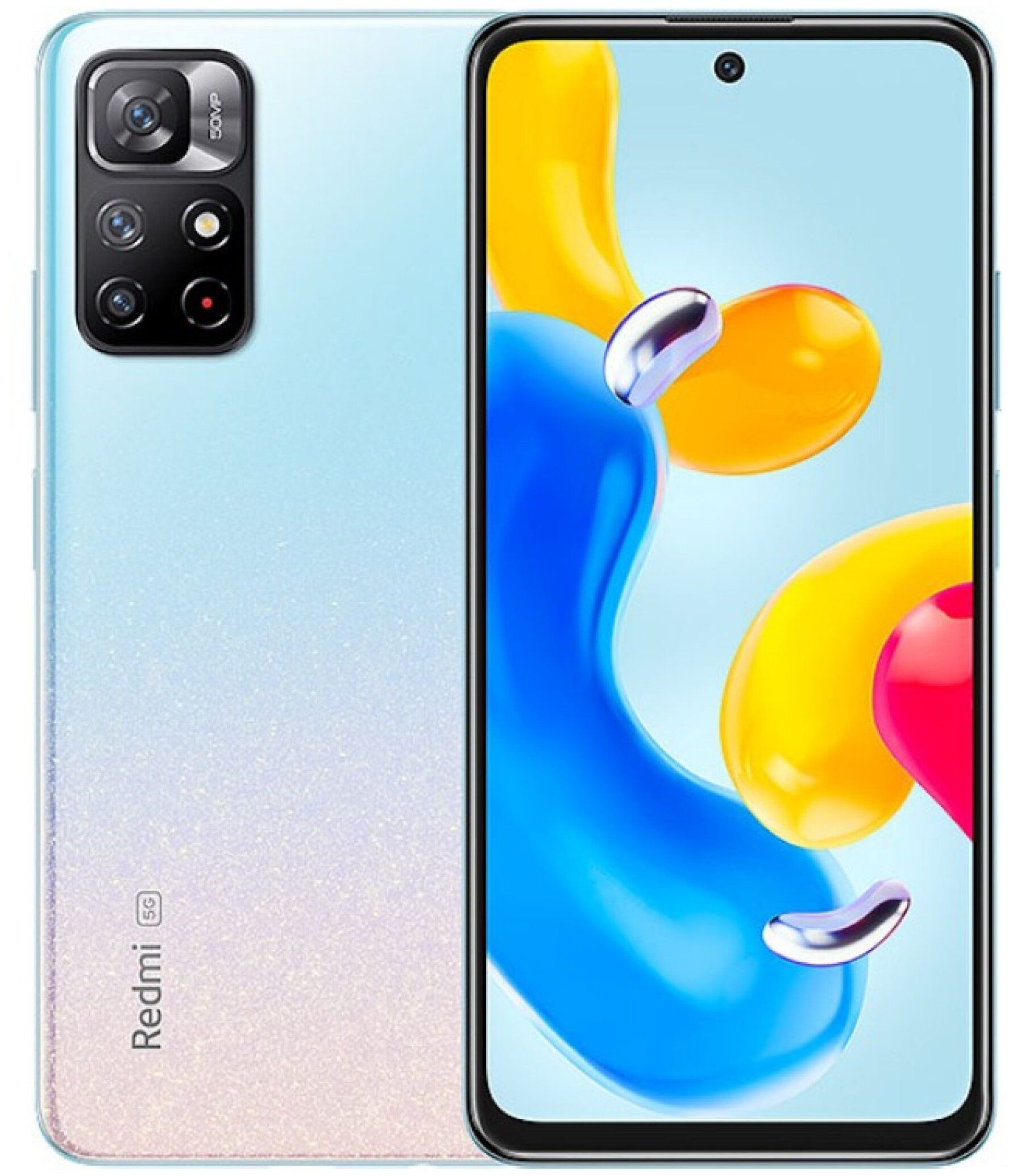 Смартфон Xiaomi Redmi Note 11S 5G 4/64 Гб голубой - купить в 05.RU, цены