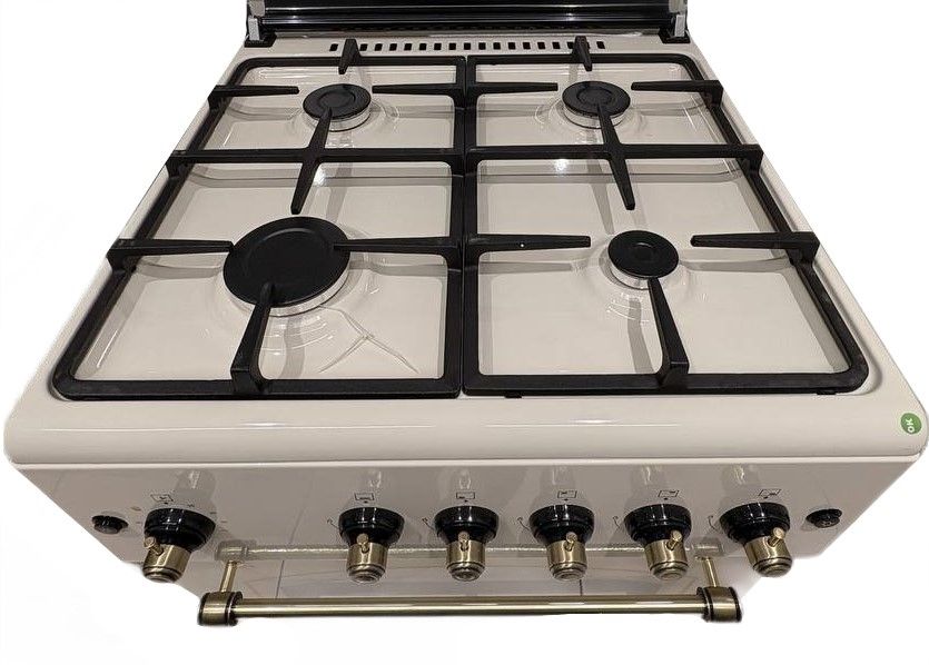 Плита газовая Meiendorf MDF CG-6F44 BE Retro