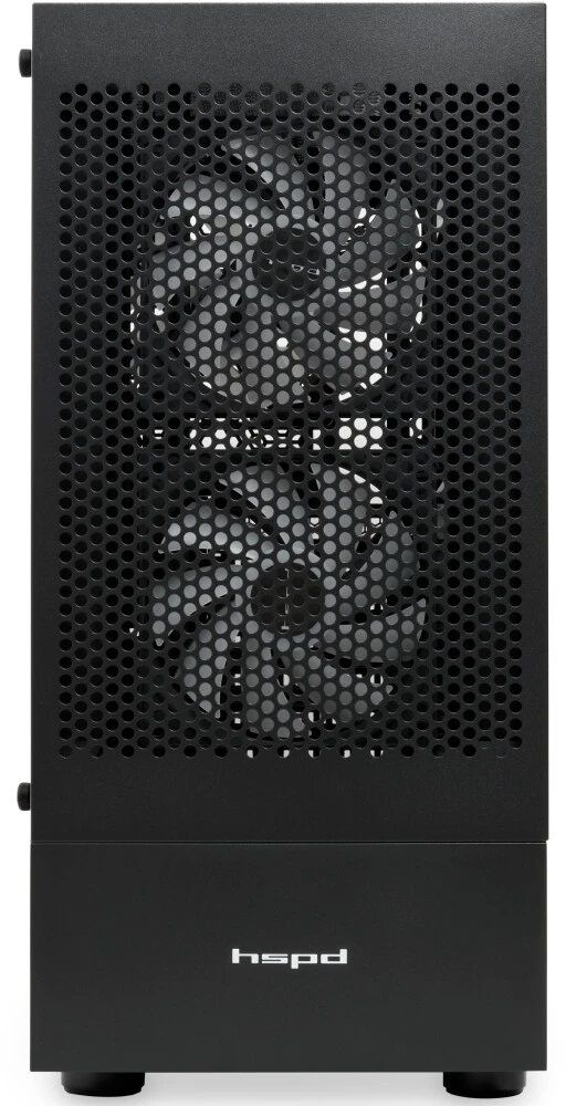 Корпус HSPD M540-TGBK-ARGB без БП черный