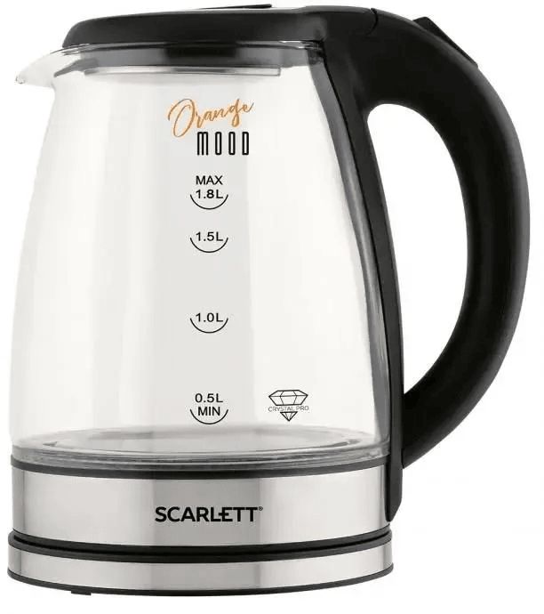 Чайник электрический Scarlett SC-EK27G36 черный