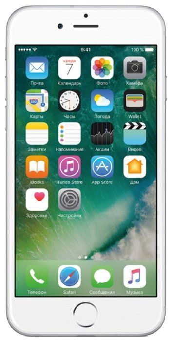 Смартфон Apple iPhone 6 MG4C2RU 128 Гб серый