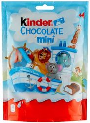 Конфеты шоколадные Kinder Chocolate Mini 120гр Kinder