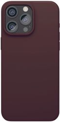 Чехол накладка VLP Aster Case с MagSafe для Apple iPhone 15 Pro бордовый