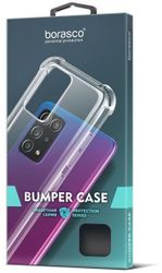Чехол накладка Borasco Bumper Case для Samsung Galaxy A04s прозрачный