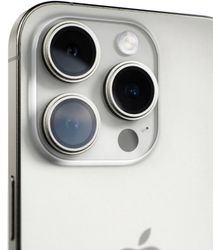 Защитные линзы Breaking для камеры iPhone 15 Pro/15 Pro Max (Natural Titanium)