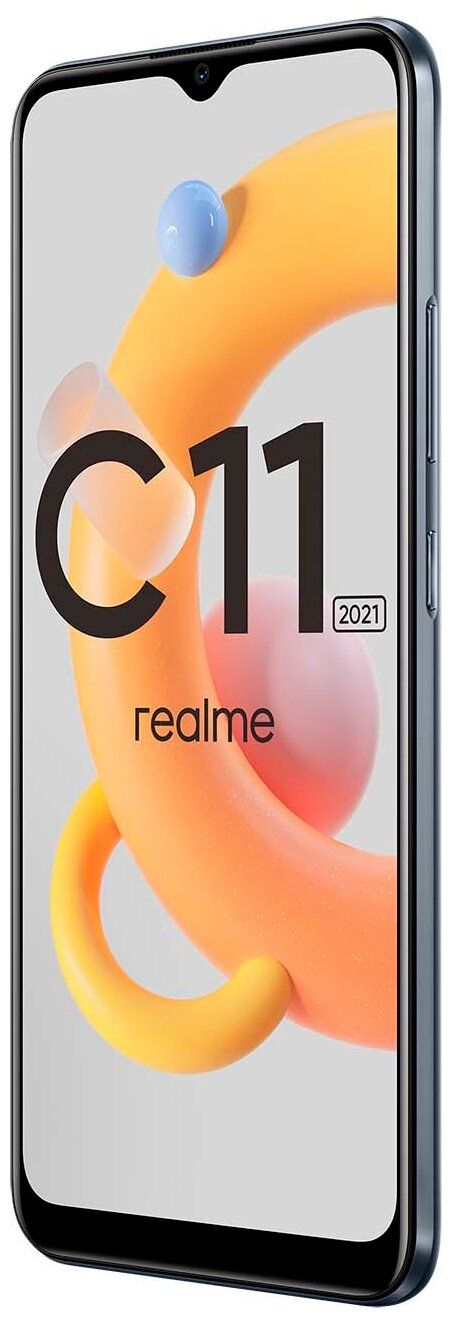 Смартфон Realme C11 2021 32 Гб серый