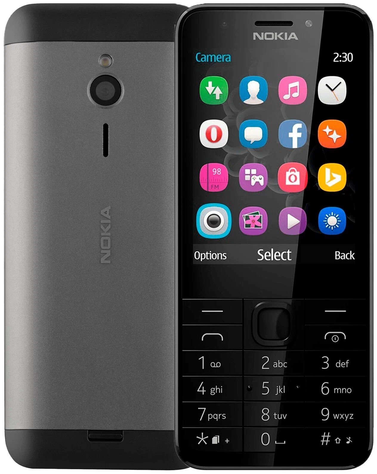 Сотовый телефон Nokia 230 DS серебристый - купить в 05.RU, цены, отзывы