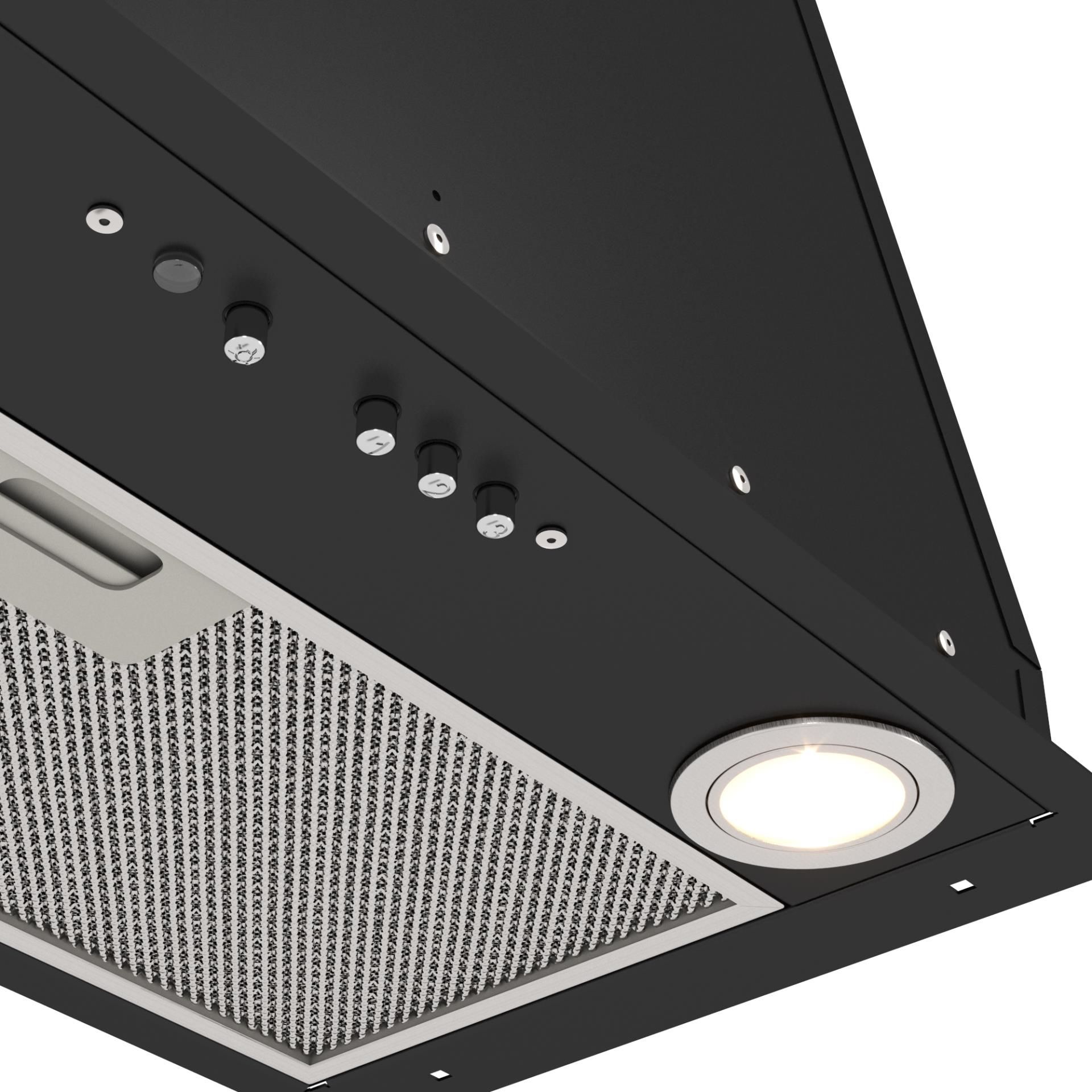 Вытяжка встраиваемая ELIKOR BOX 52П-700 черный