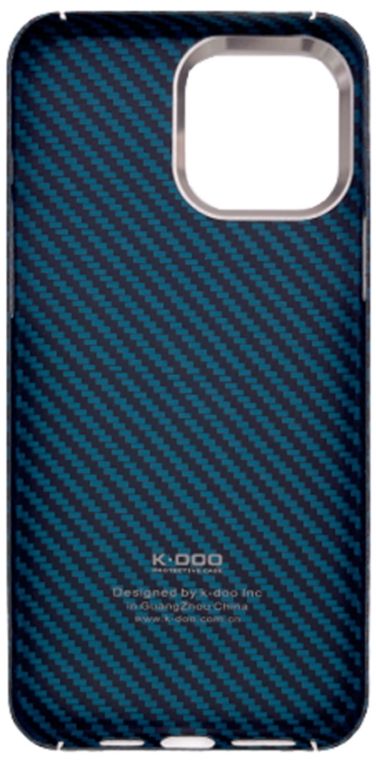 Чехол накладка K-Doo Kevlar для Apple iPhone 14 Pro Max синий