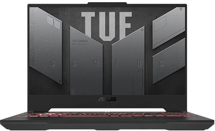 Ноутбук игровой Asus TUF Gaming A15 FA507NV-LP023 15.6'' (90NR0E85-M00530) серый