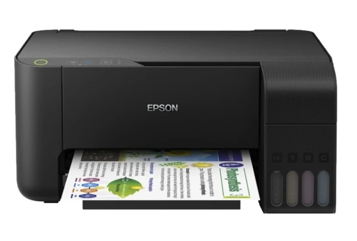 На принтере мигают две лампочки epson r290