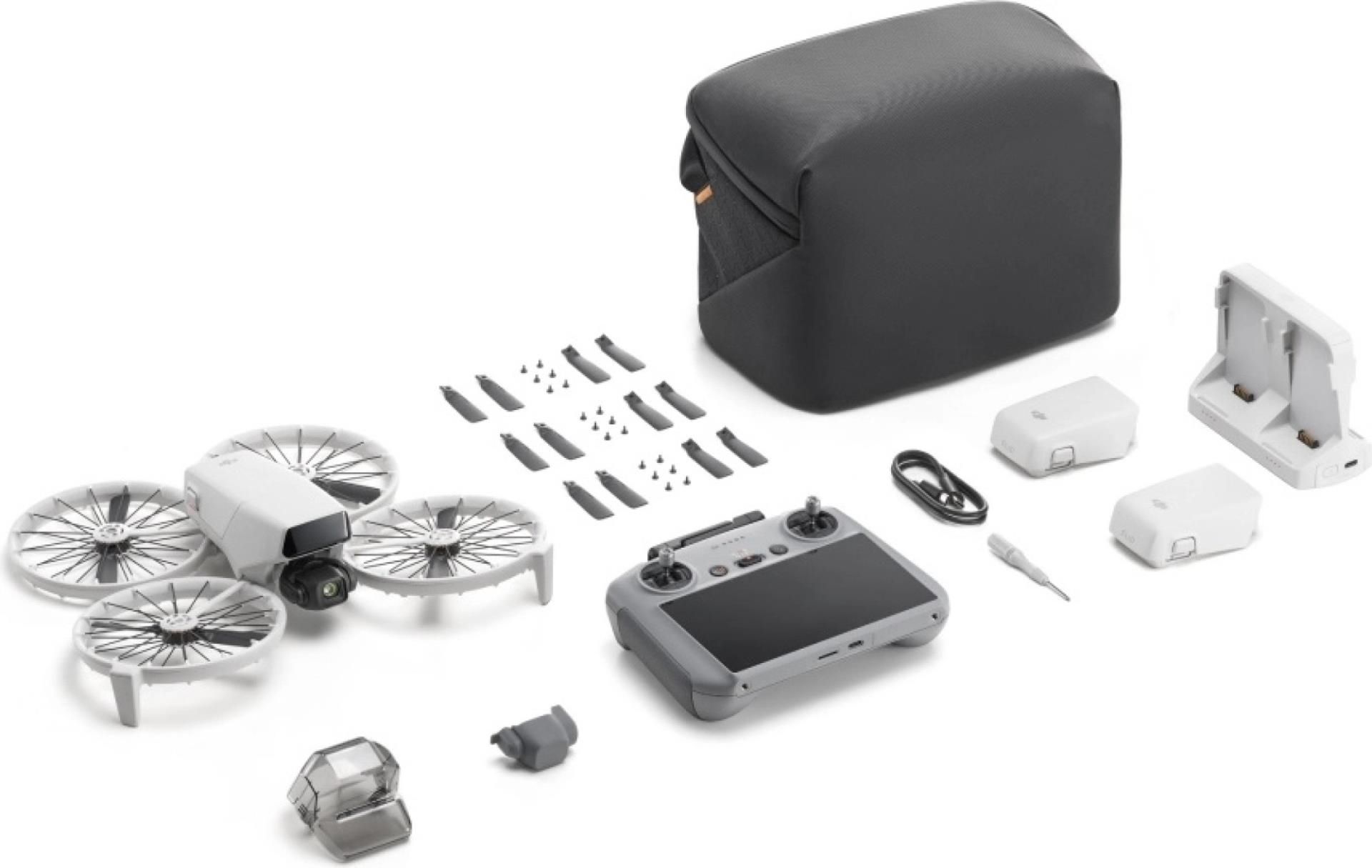 Квадрокоптер DJI Flip Fly More Combo (DJI RC 2) белый