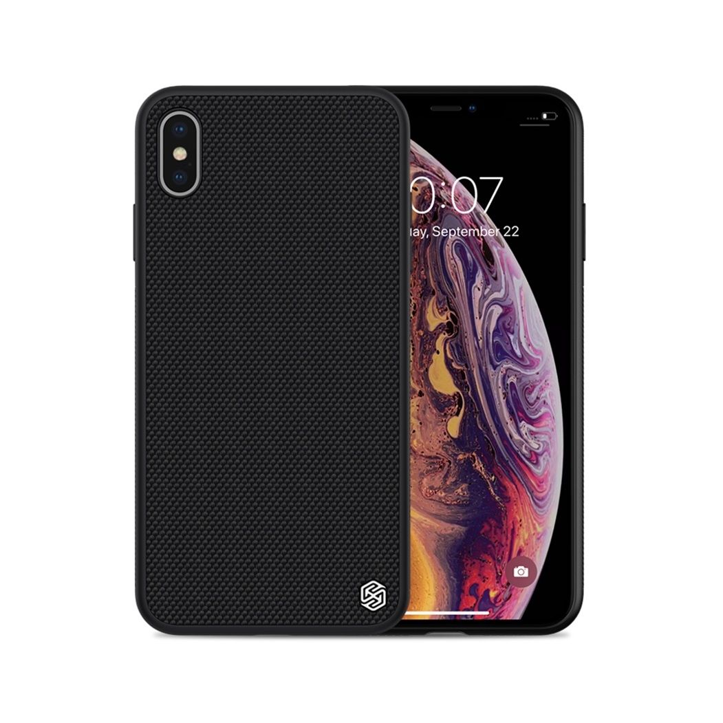 Задняя накладка Apple iPhone XS Max Textured Case Nillkin черная - купить в  05.RU Махачкала, цены, отзывы