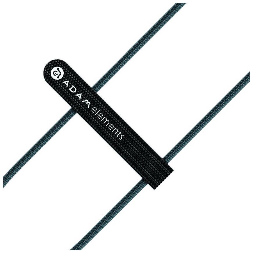 Кабель USB-C -б Lightning ADAM elements PeAk II C120B 1,2 м, черный