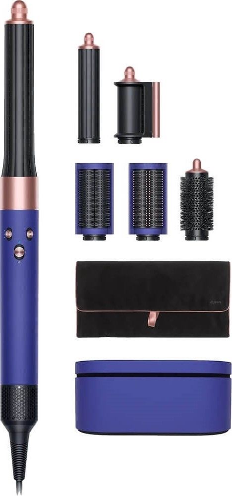 Стайлер Dyson Airwrap HS05 Complete Long Vinca Blue/Rose - UK (не хватает одной насадки и есть следы эксплуатации)