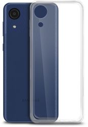 Чехол накладка Borasco для Samsung Galaxy A03 прозрачный