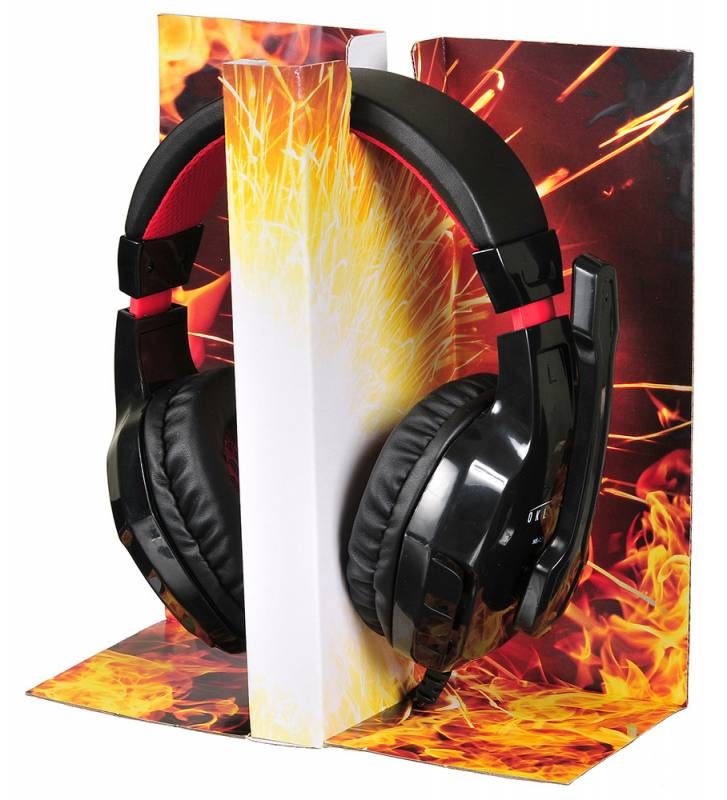 Проводная гарнитура Oklick HS-L320G Phoenix черный