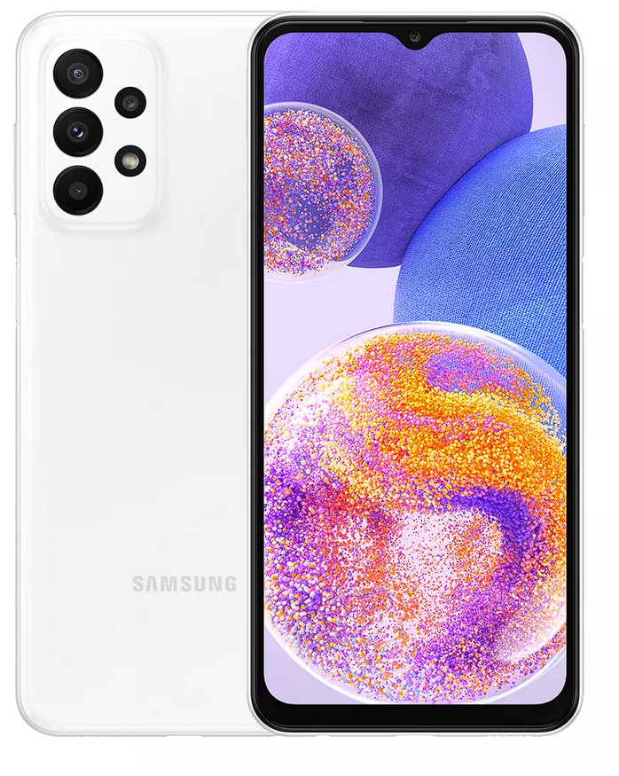 Смартфон Samsung Galaxy A23 64 Гб белый
