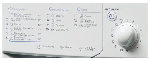 Стиральная машина Indesit IWUB 4105 белый